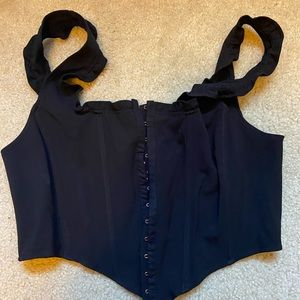 Black forever 21 corset